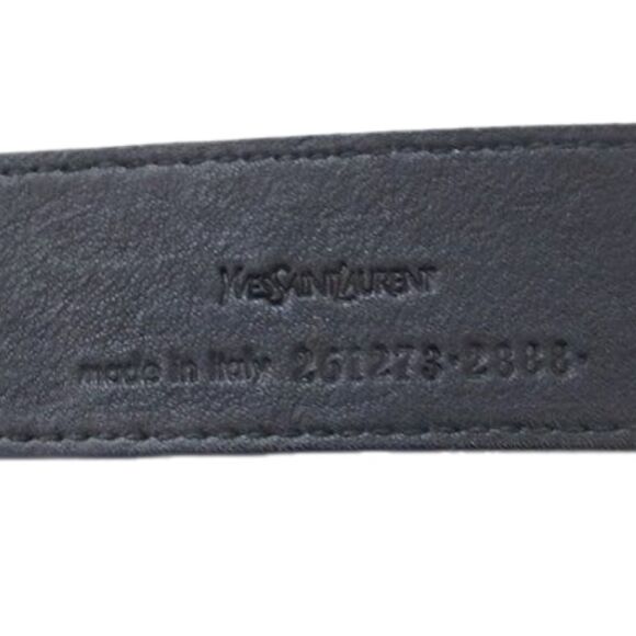 Yves Saint Laurent Blue Leather Bracelet - Picture 6 of 8